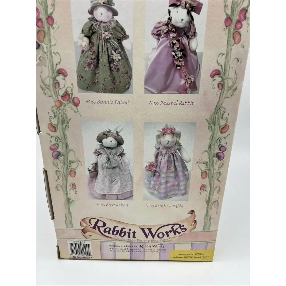Rabbit Works Miss‎ Rose Rabbit brand new collectible Vintage